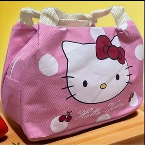 Sanrio Hello Kitty Insulated Lunch Bag - Cute Design, Pink NIP